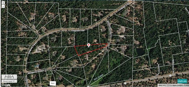2 acres Whispering Creek Court