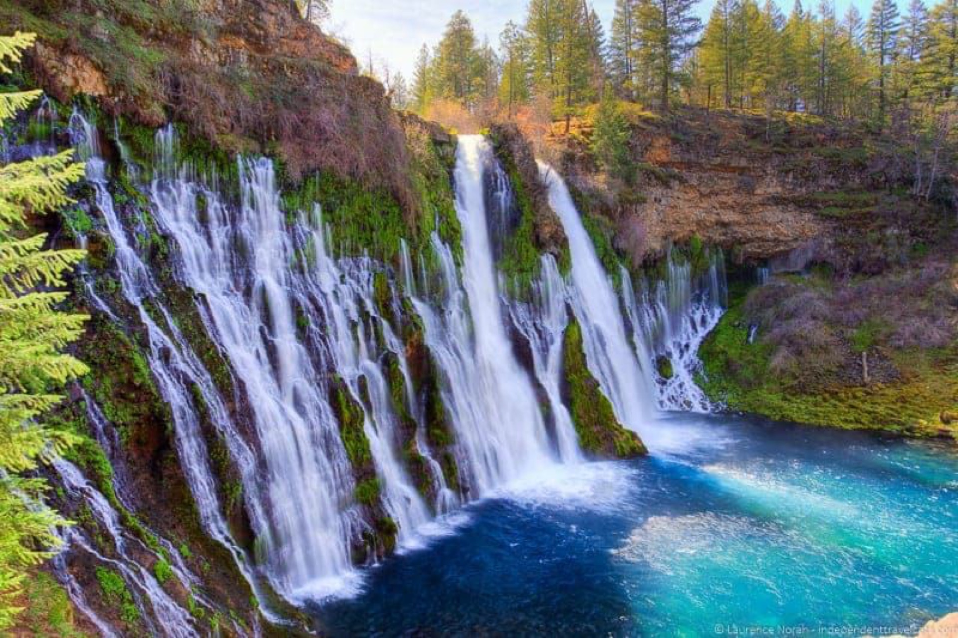 Burney Falls near Burney, CA