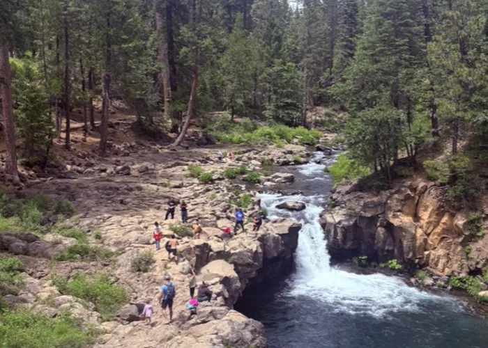 McCloud River below the falls