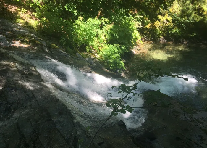 Lower cascade below the falls