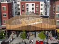 The Redding Public Market on Market Street in downtown Redding